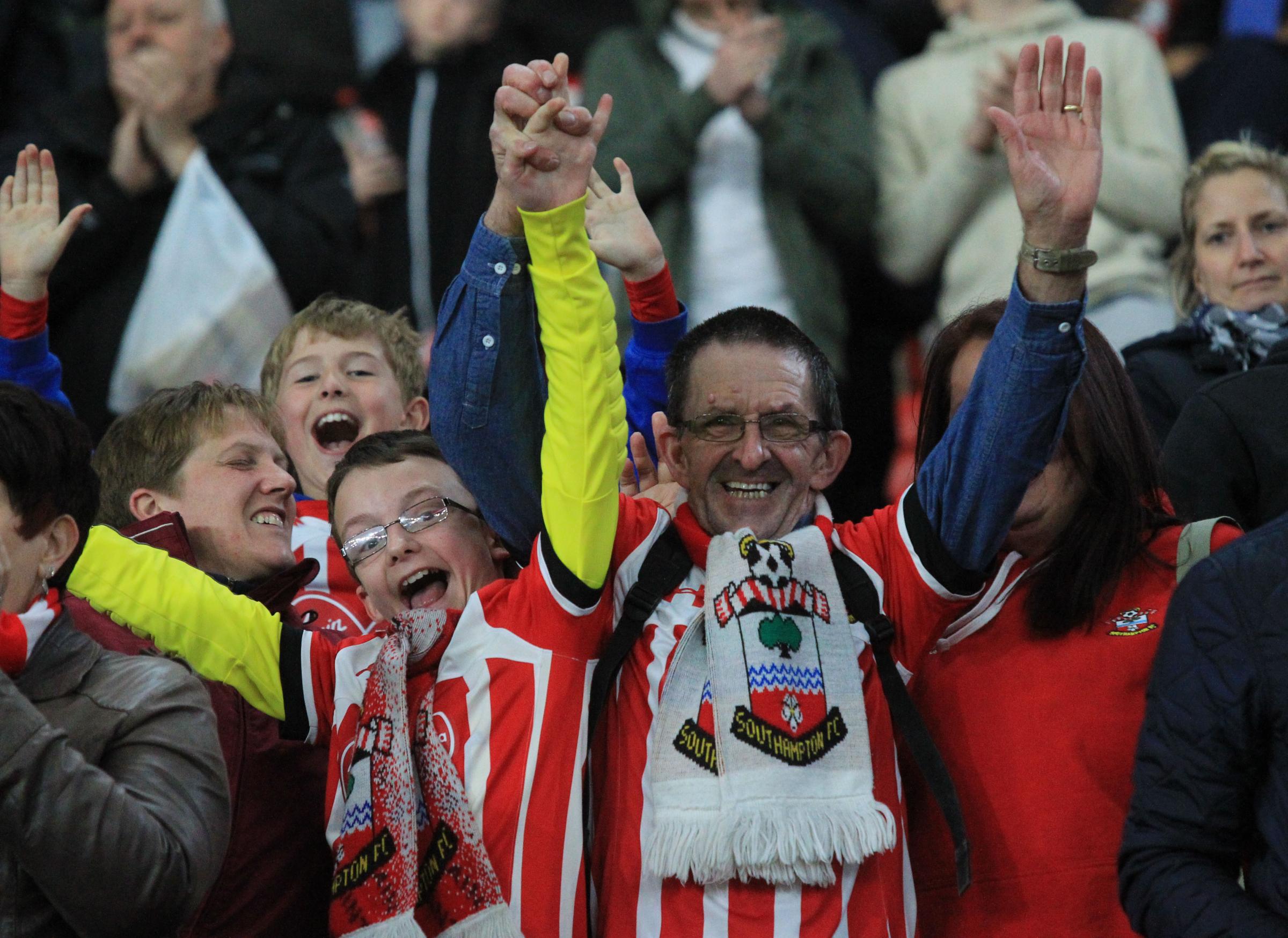 Southampton 3-1 Crystal Palace - are you in our fan pics?