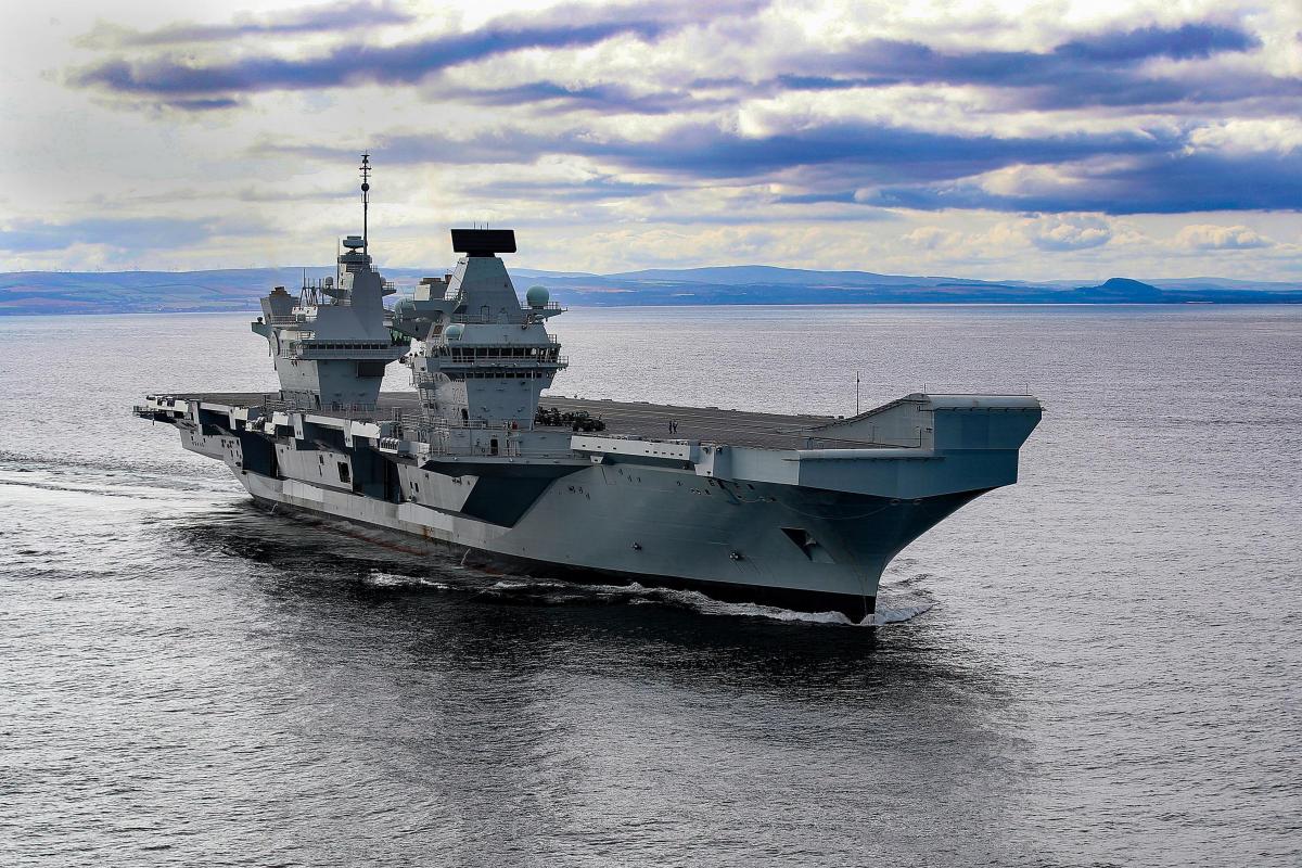 Navy S New 3 1 Billion Aircraft Carrier Hms Prince Of Wales To