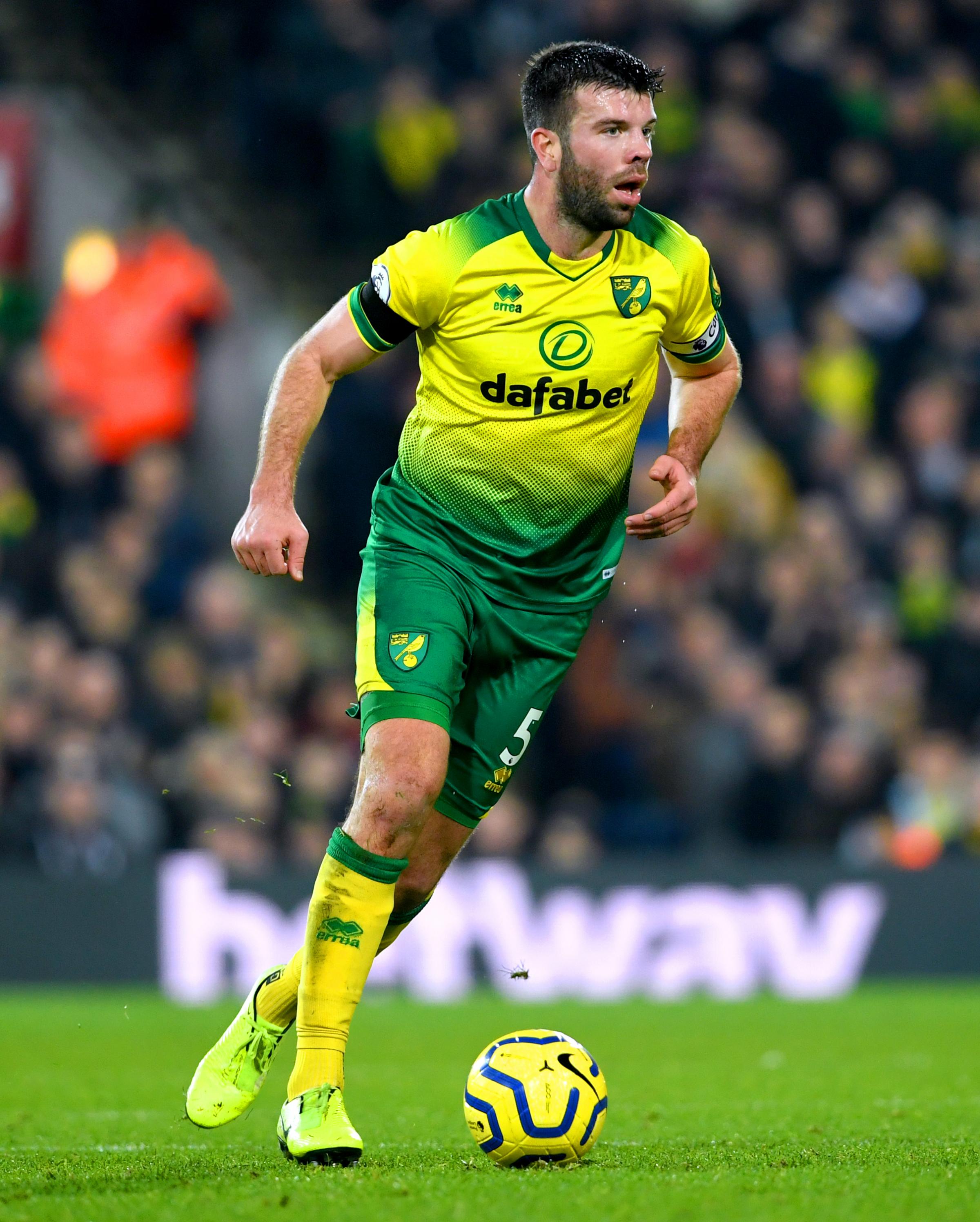 Norwich Captain Grant Hanley Is Set To Miss His Side S Game Against Southampton Daily Echo