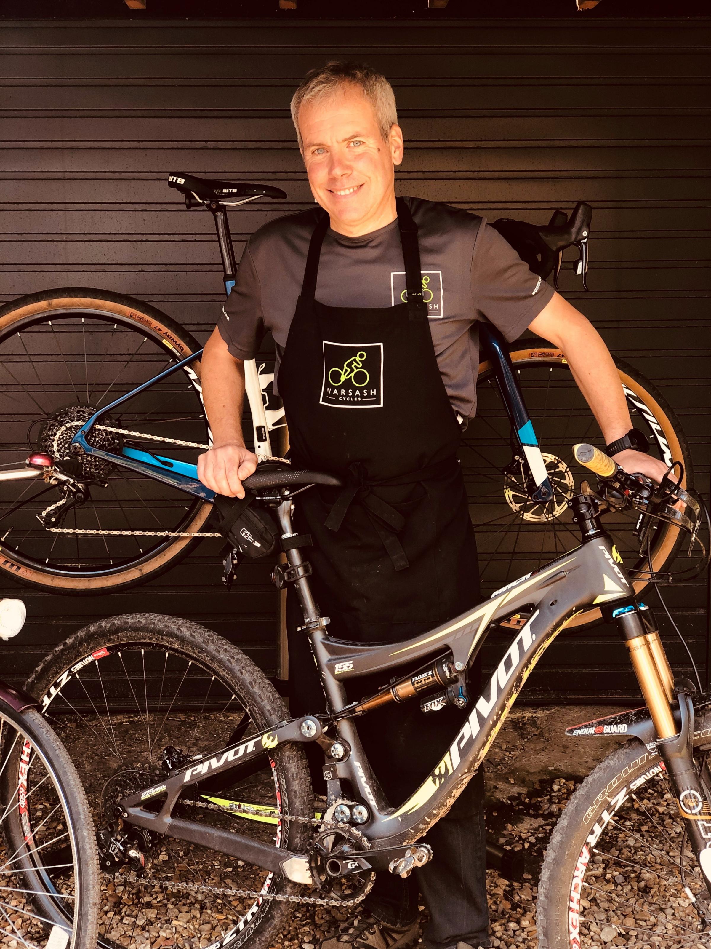 cycle shop in Fareham during lock down 