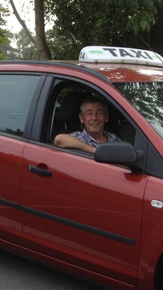 Peter Kay, 72, owner of Kays Cabs in Eastleigh