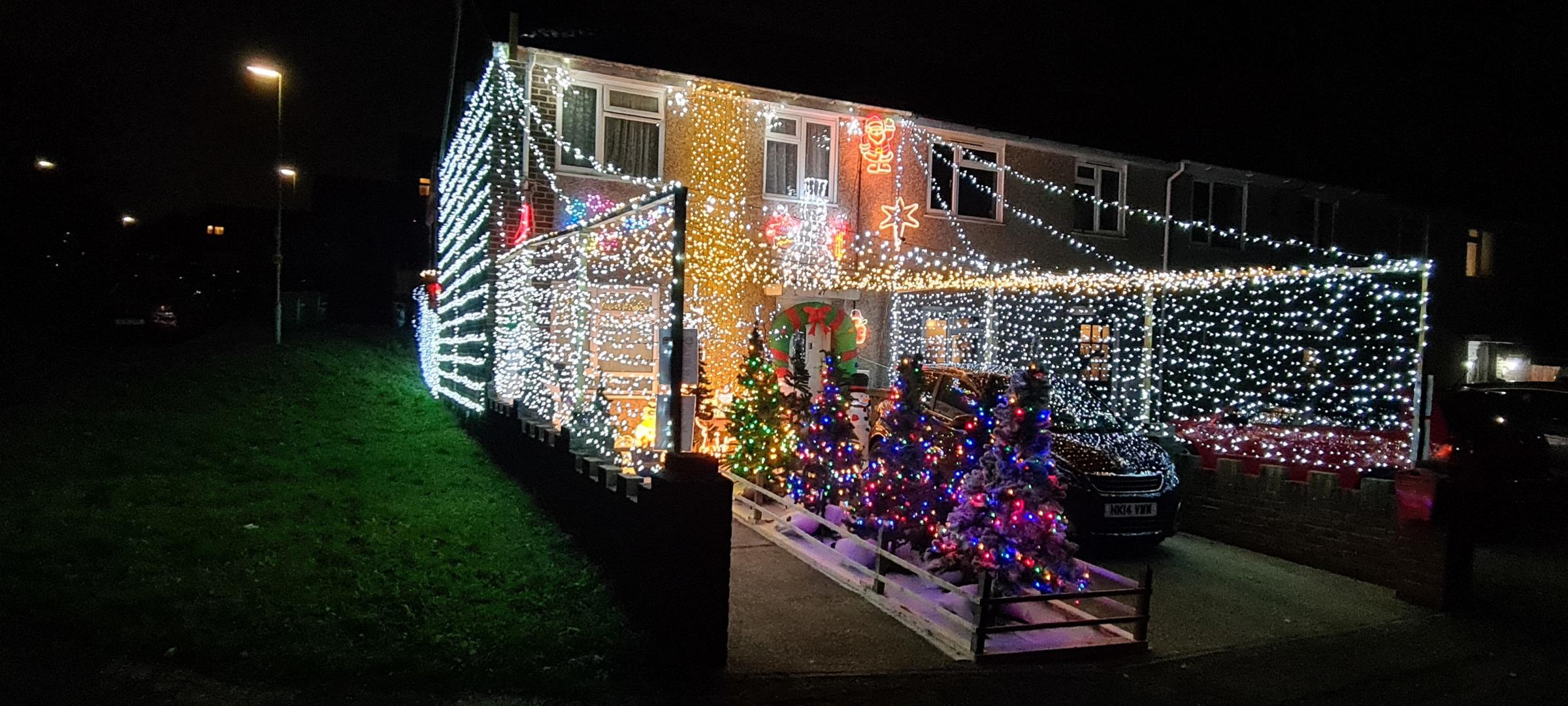 Ephrata Pa Christmas Lights House 2022 Chandler's Ford Christmas Lights Display Raises Money For Charity | Daily  Echo