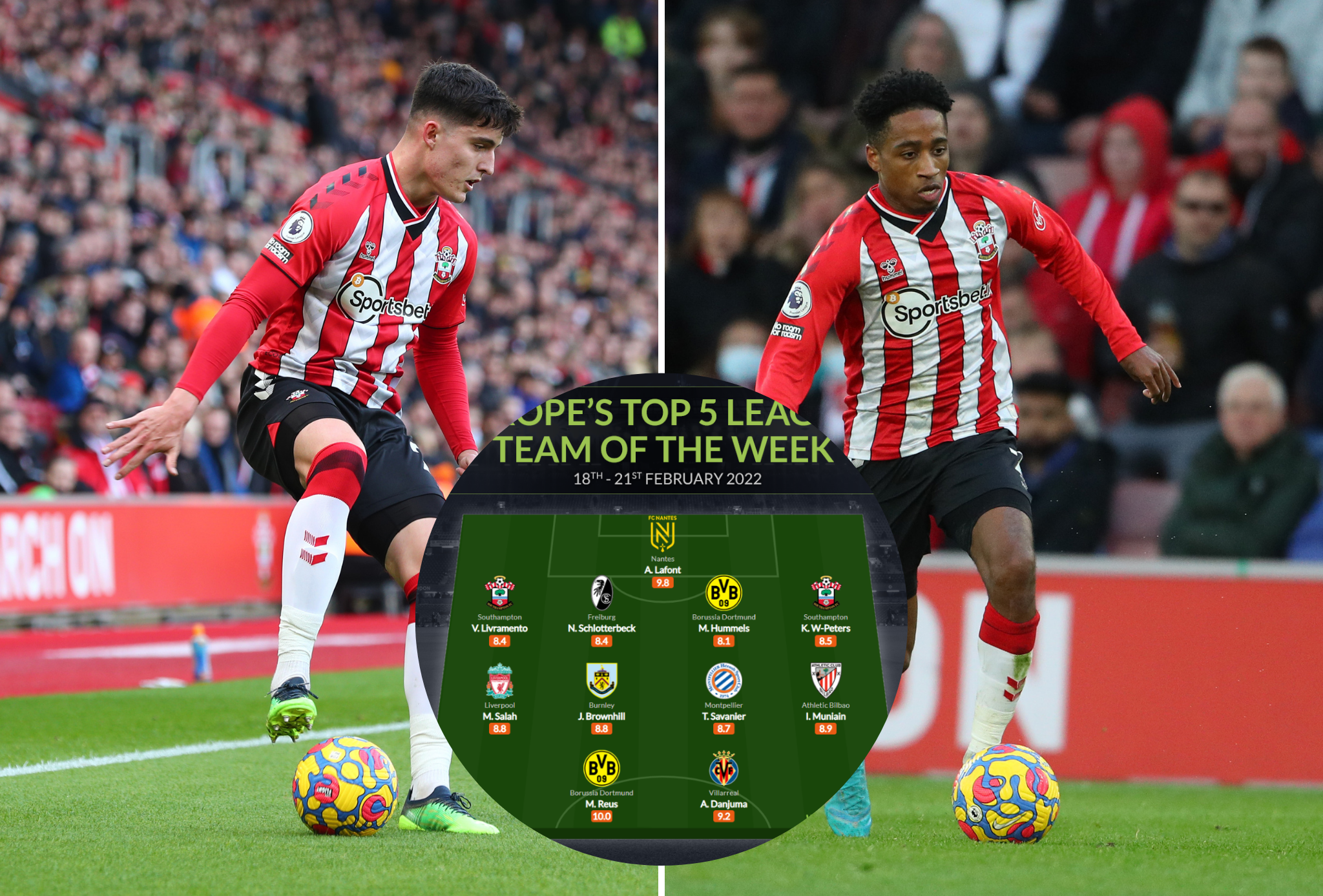 Saints duo amongst best performers in Europe at the weekend