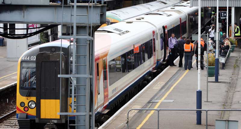 Trains cancelled and delayed after landslide blocks line