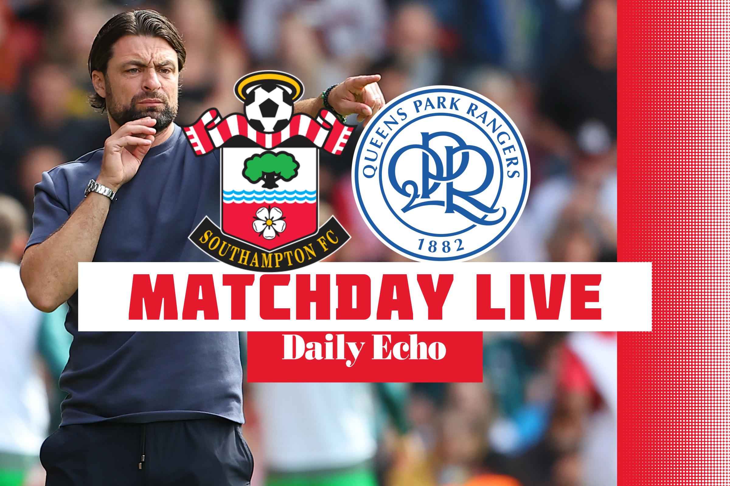 Live EFL match updates Southampton vs QPR