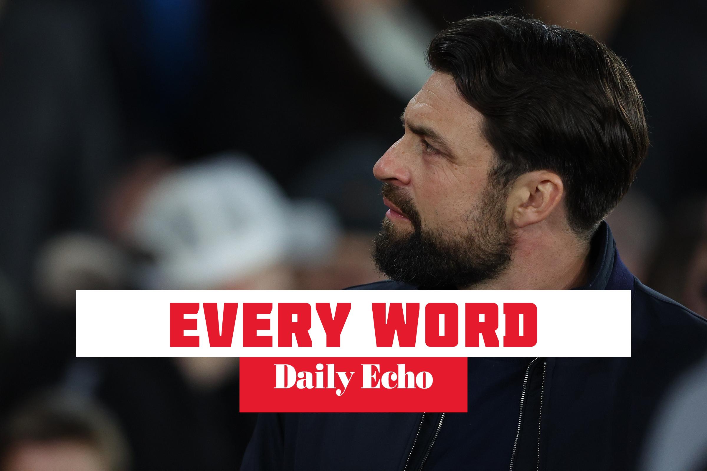 Every word Southampton manager Russell Martin said after Hull City