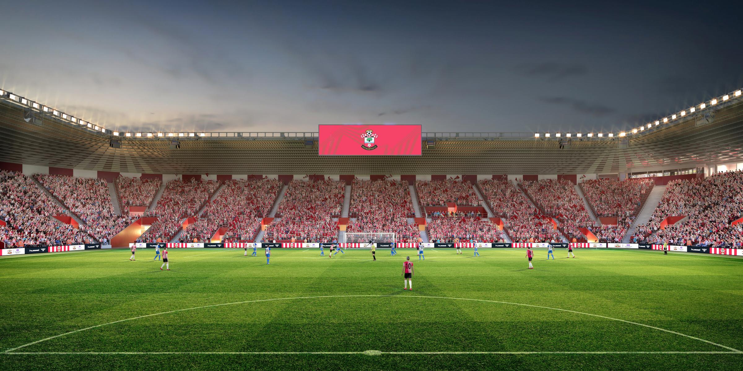 Southampton FC's new Northam wall sold out in 2024/25 season