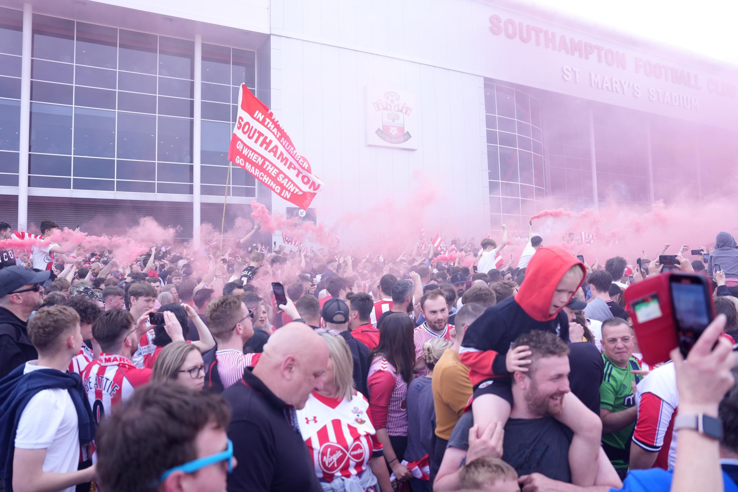 Southampton FC selling tickets to watch playoff final at St Mary's