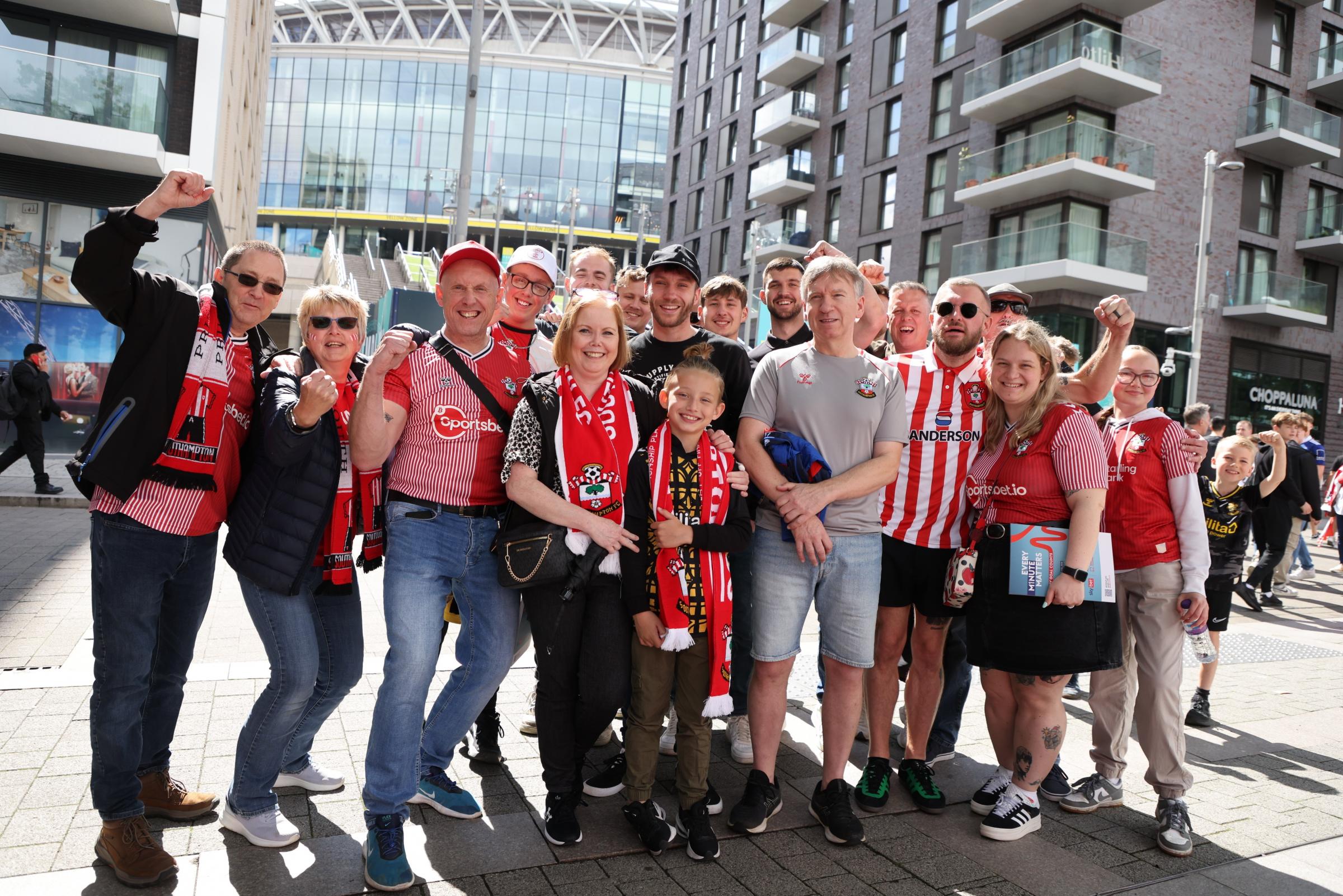 Saints playoff final excitement builds in Southampton