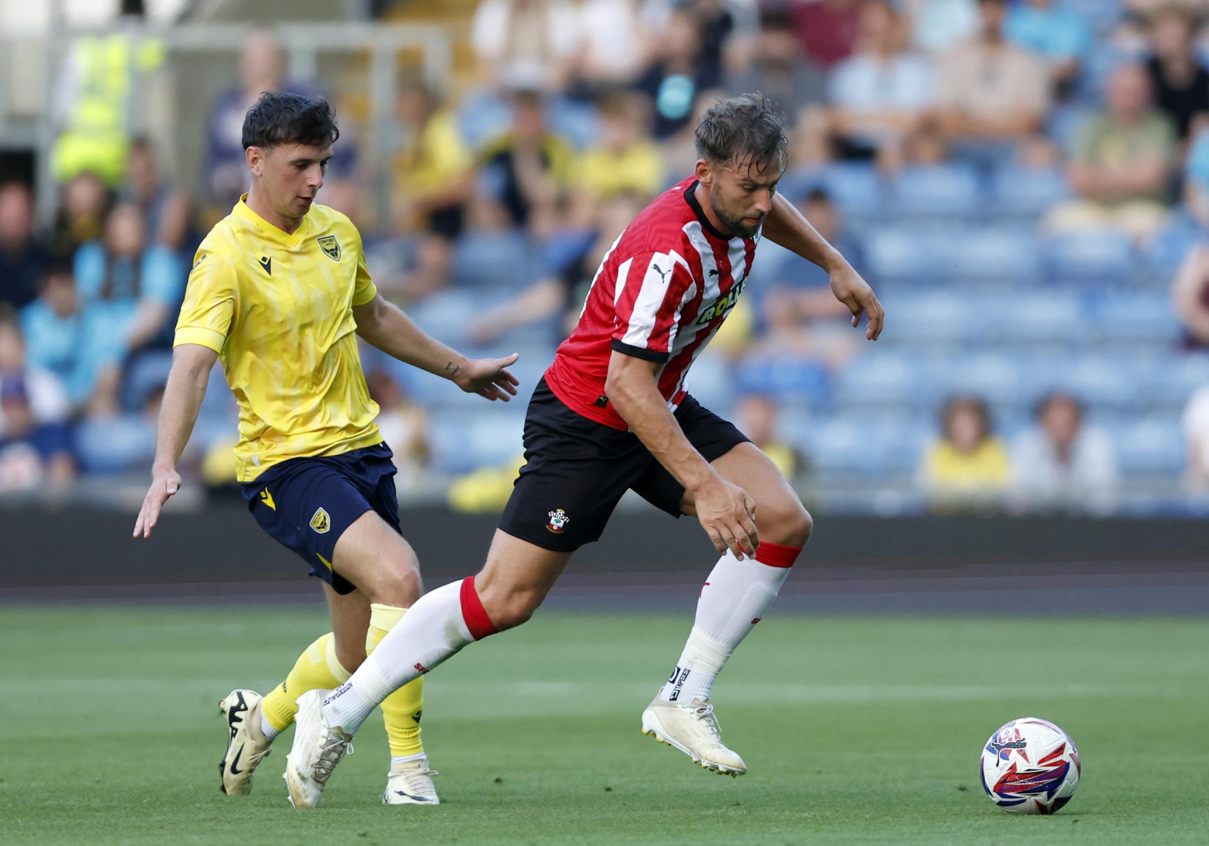 Southampton suffer first defeat of pre-season at Oxford United