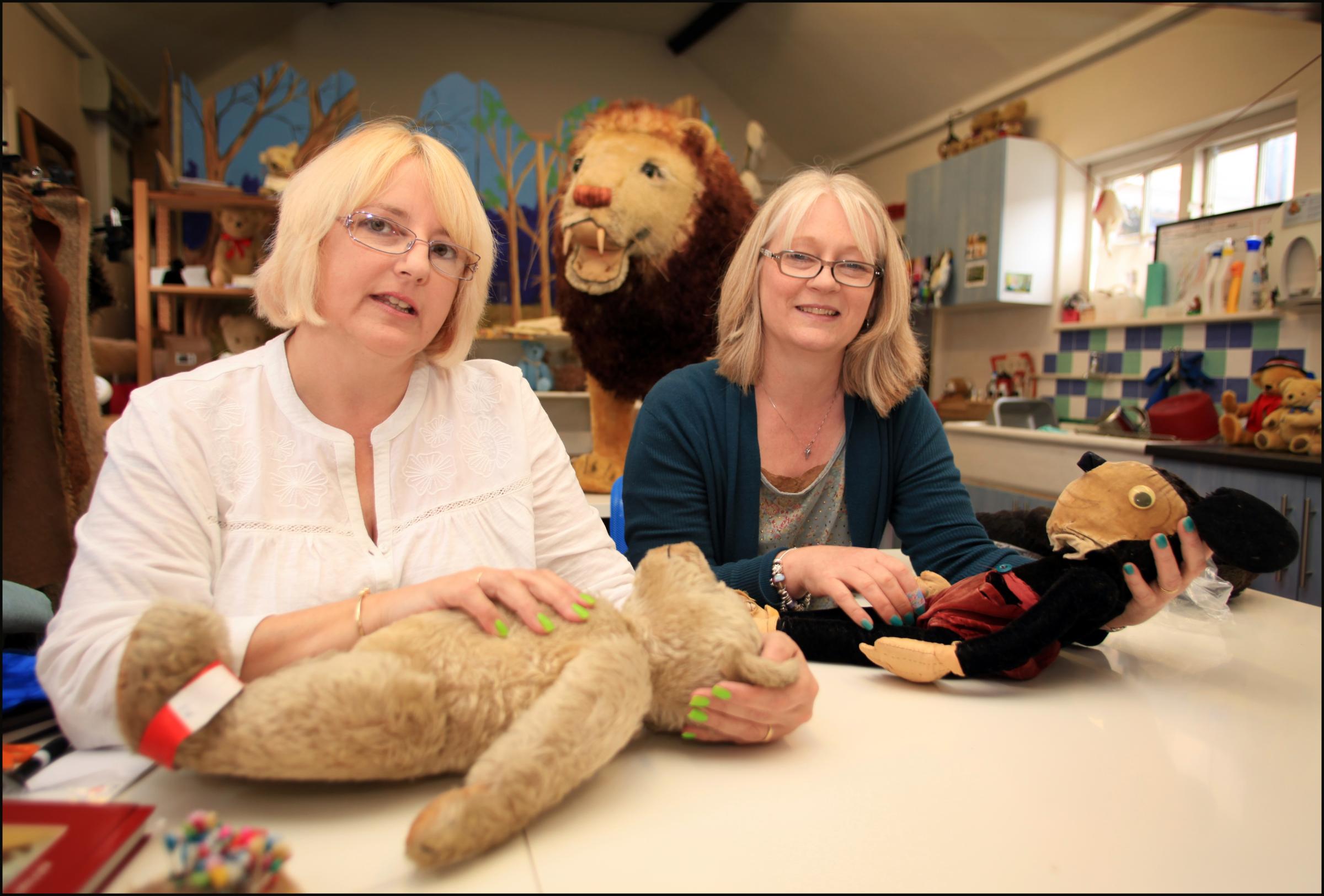 teddy bear repair shop