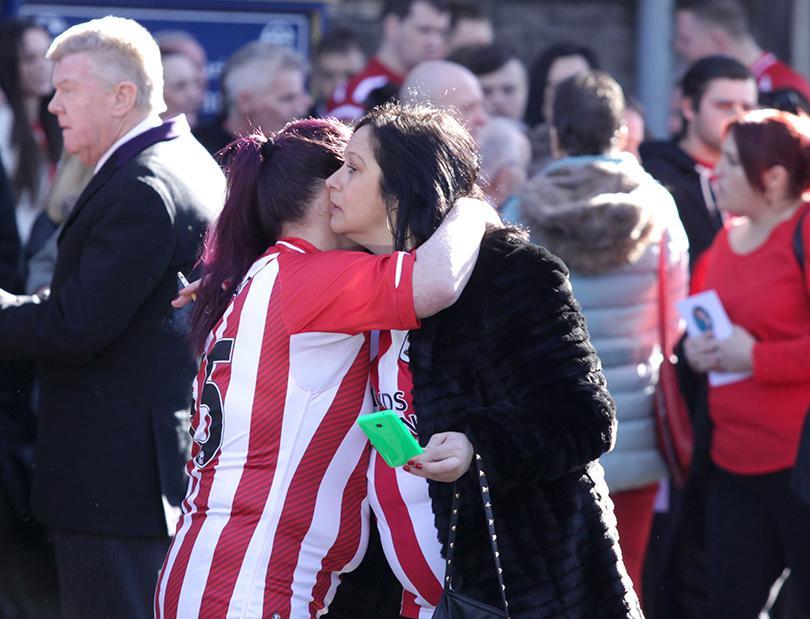 Steve Brown's Southampton FC funeral