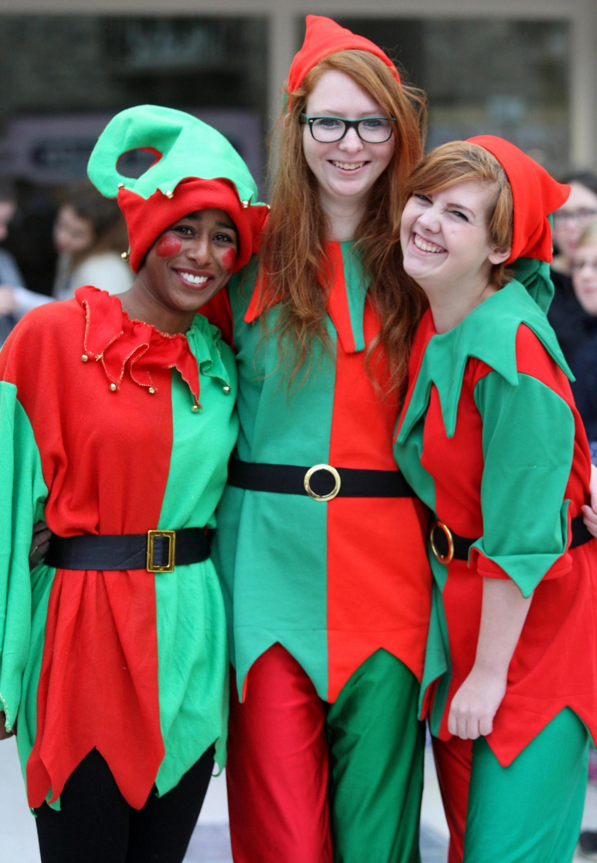 Children meet Father Christmas at Marlands Shopping Centre