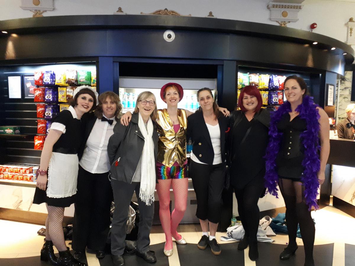 All The Costumes As Fans Dress Up For The Second Night Of Rocky Horror Show At The Mayflower In Southampton Daily Echo