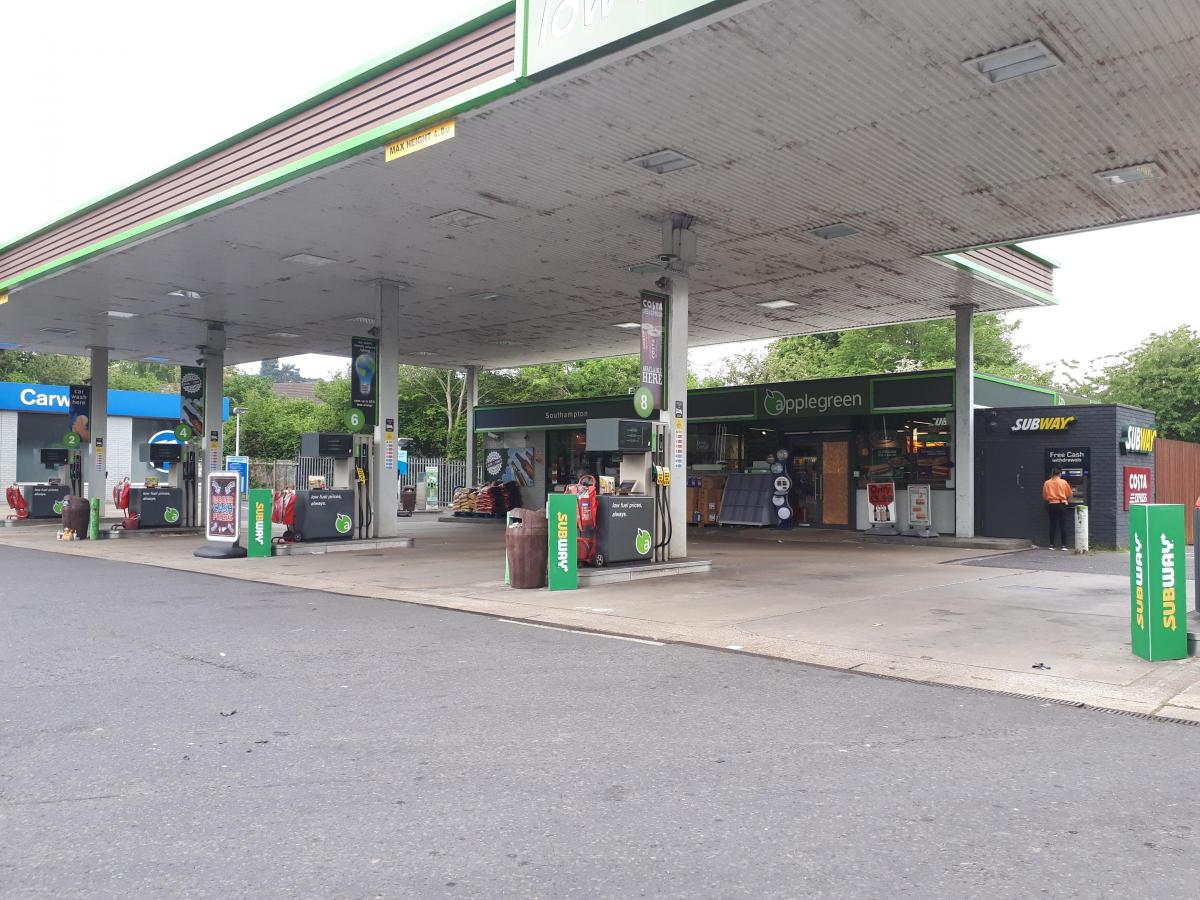 Police Incident At Applegreen Service Station In West End Daily Echo